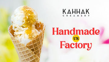 the taste difference between handmade gelato and factory ice cream