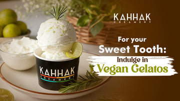 Colorful vegan gelato scoops from Kahhak Creamery for your sweet tooth.”