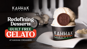 Redefining Desserts: Guilt-Free Gelato at Kahhak Creamery