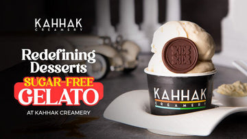 Healthy sugar-free gelato served at Kahhak Creamery
