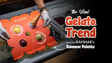 The Viral Gelato Trend Behind Kahhak's Summer Palette